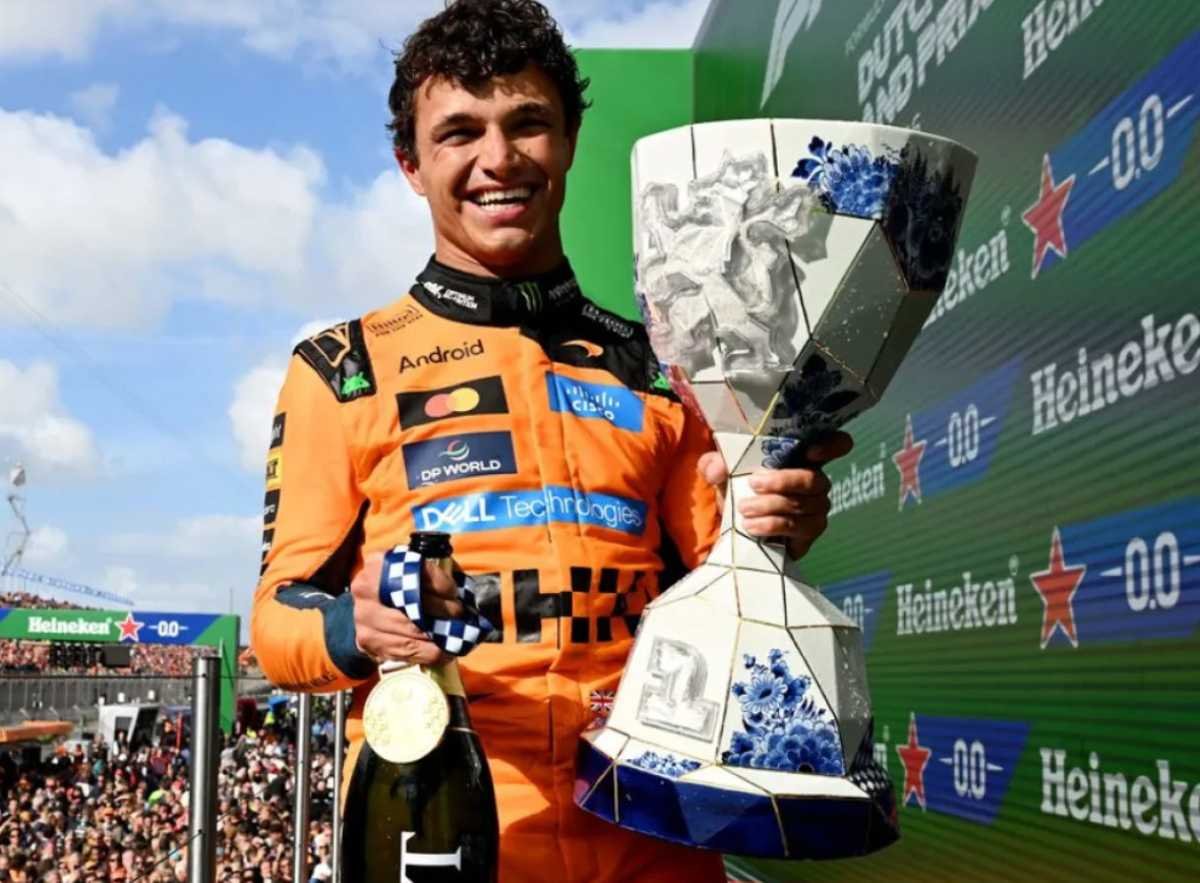 Menang di GP Belanda, Lando Norris Panaskan Persaingan